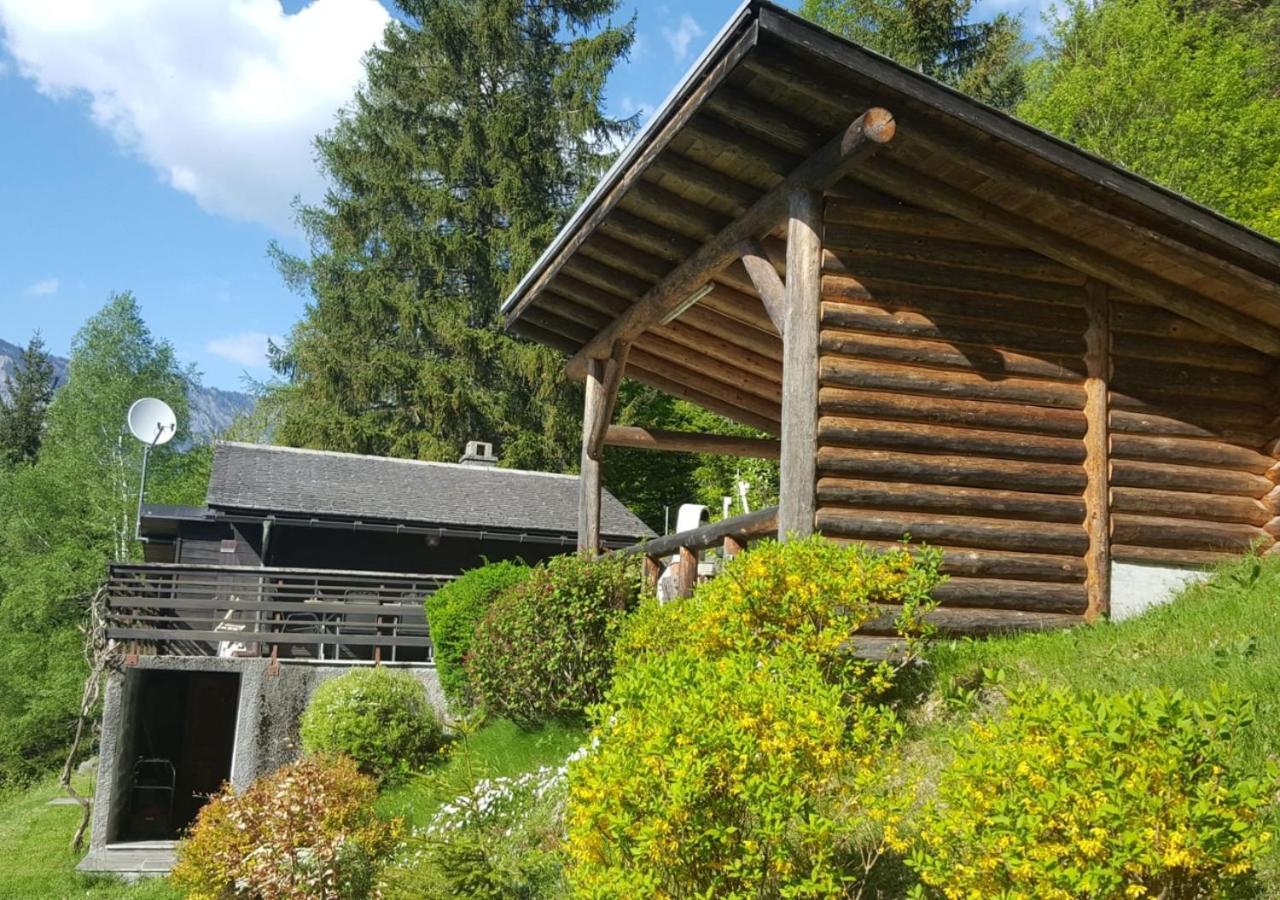 Charmant Chalet Dans La Montagne Proche De Verbier Sembrancher Exteriör bild