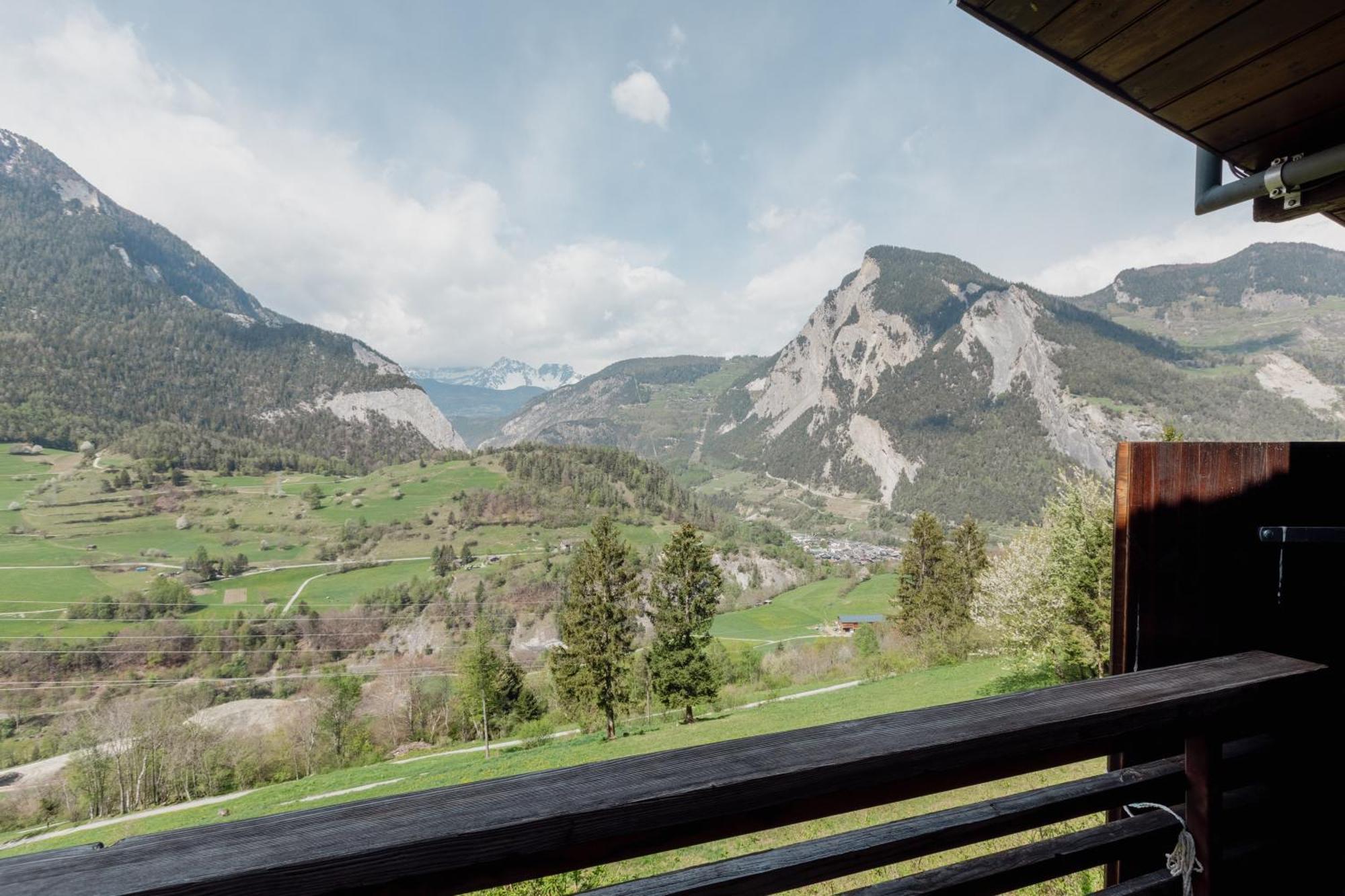 Charmant Chalet Dans La Montagne Proche De Verbier Sembrancher Exteriör bild